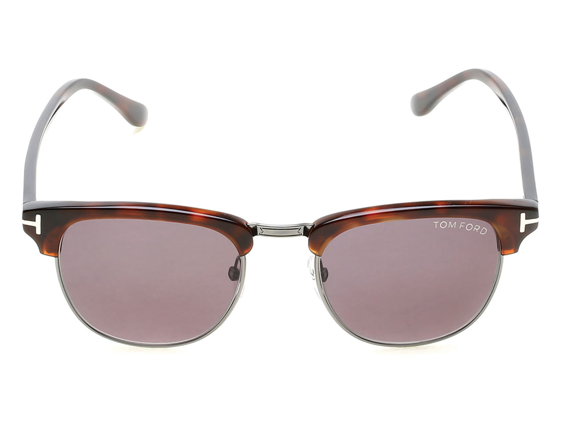 Sonnenbrillen tom ford ft0248 52a havana browline masculino größe 51mm - Detailansicht