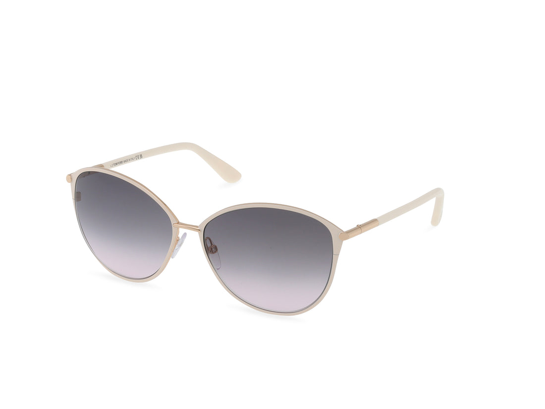 Sonnenbrillen tom ford ft0320 penelope 25b beige round femenino größe 59mm - Hauptansicht