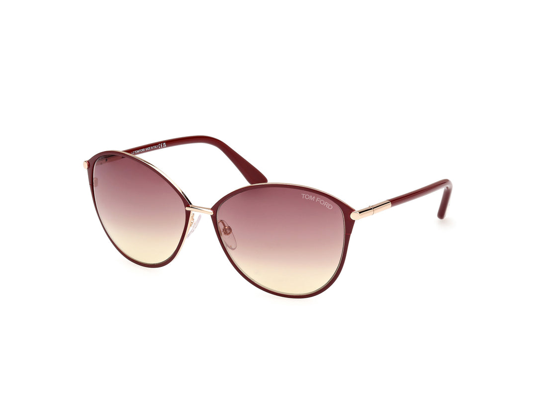 Sonnenbrillen tom ford ft0320 penelope 69t burdeos round femenino größe 59mm - Hauptansicht