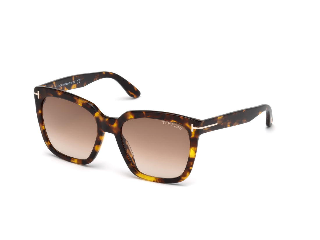 Occhiali da sole tom ford ft0502 52f havana square femenino taglia 55mm - Vista principale