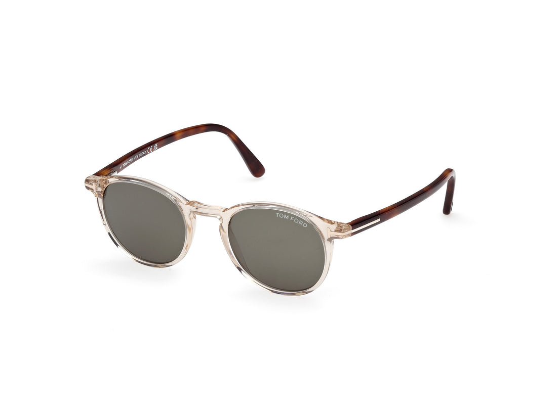 Sonnenbrillen tom ford ft0539 andrea-02 45n marron round masculino größe 48mm - Hauptansicht