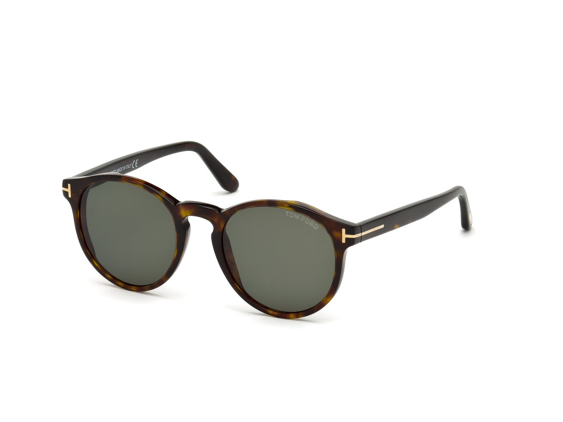 Occhiali da sole tom ford ft0591 52n havana round masculino taglia 51mm - Vista principale