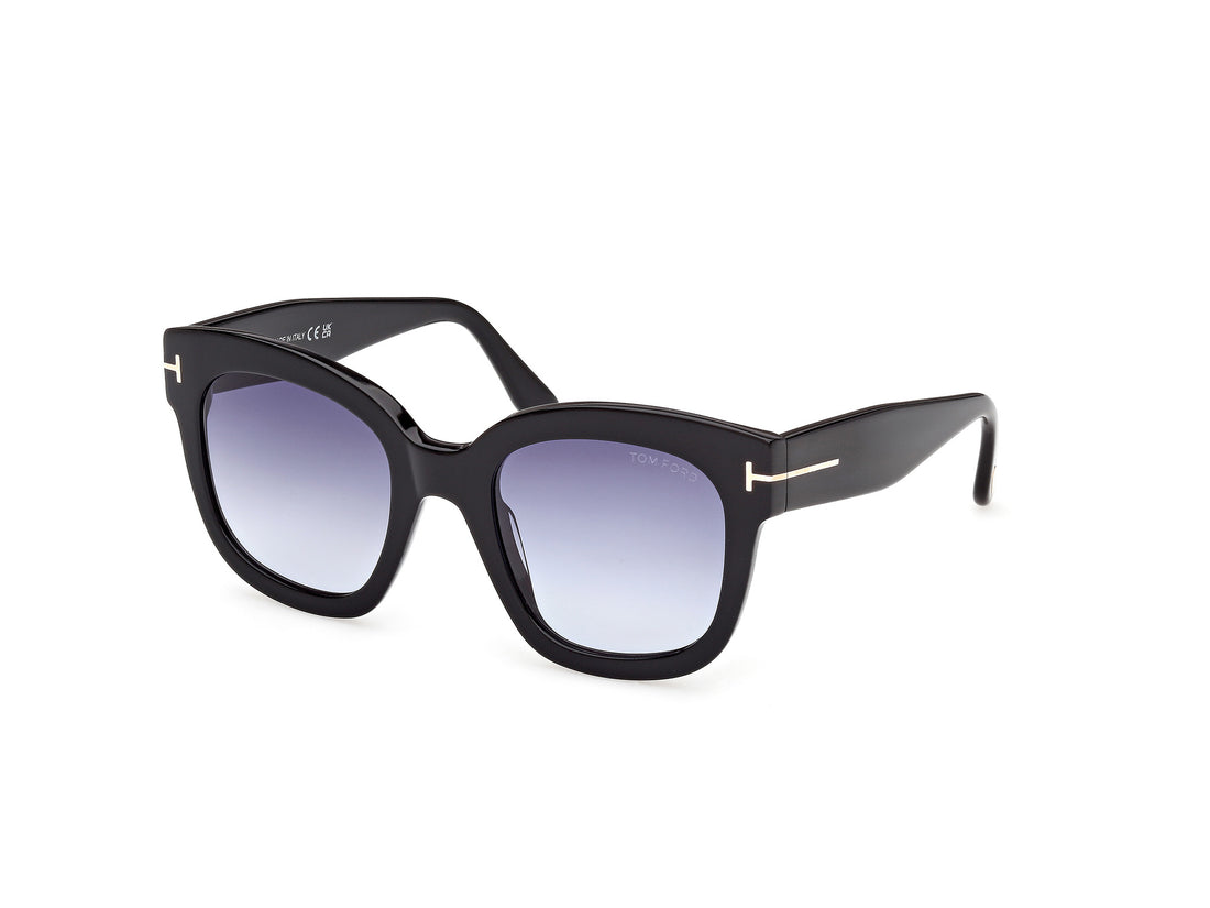 Sonnenbrillen tom ford ft0613 beatrix-02 01w negro geometric femenino größe 52mm - Hauptansicht