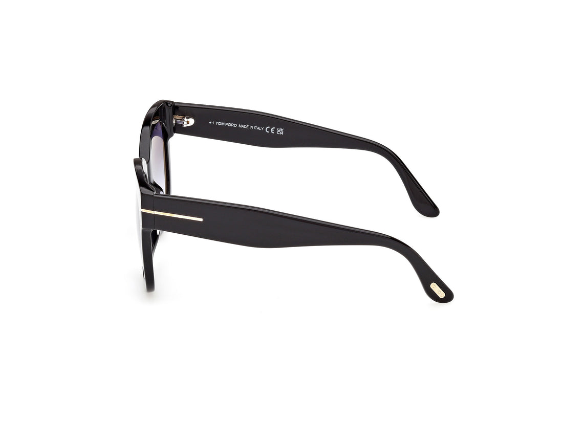 Sonnenbrillen tom ford ft0613 beatrix-02 01w negro geometric femenino größe 52mm - Detailansicht