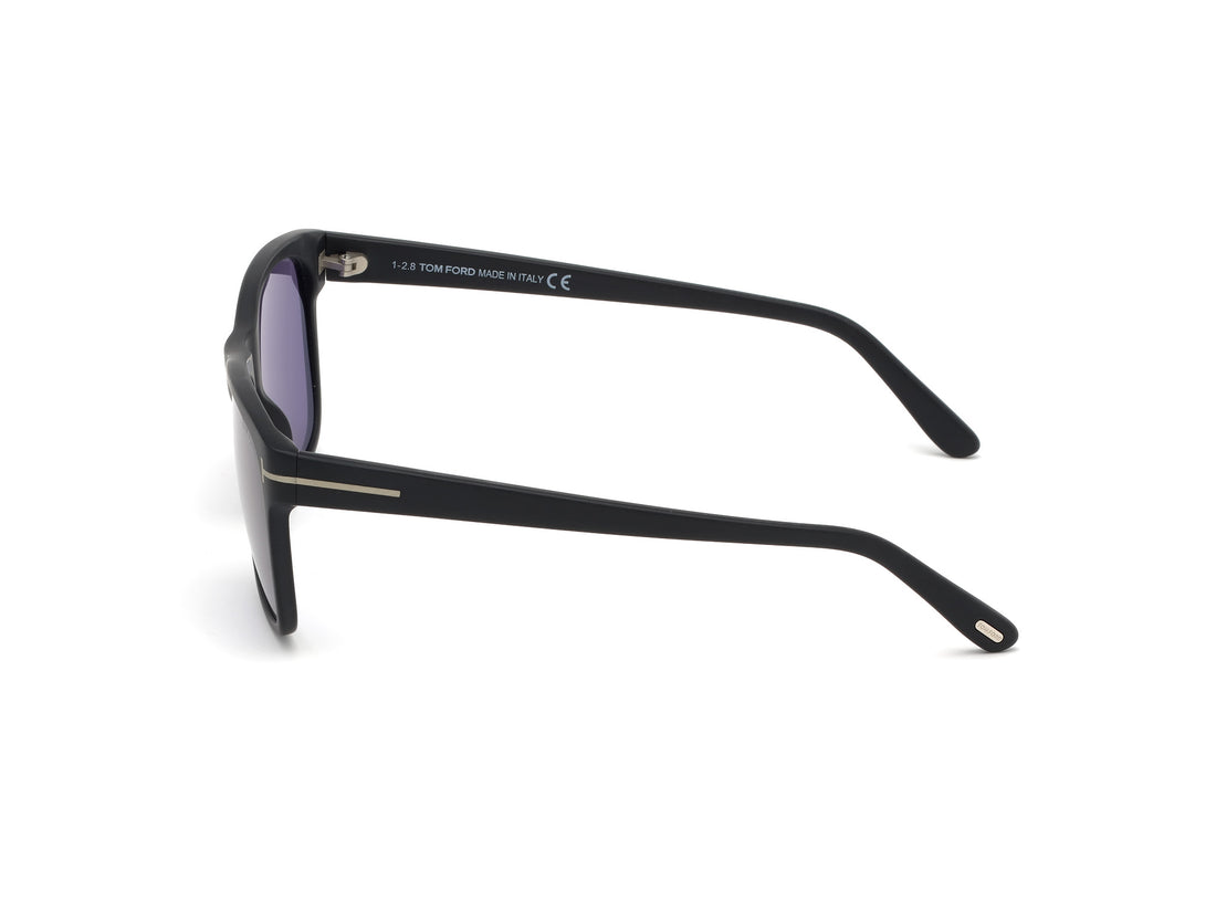 Occhiali da sole tom ford ft0698 giulio 02v negro rectangular masculino taglia 57mm - Vista dettagliata