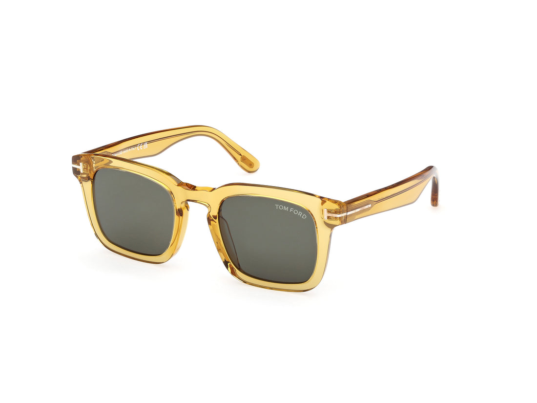 Occhiali da sole tom ford ft0751 dax 39n amarillo square masculino taglia 50mm - Vista principale