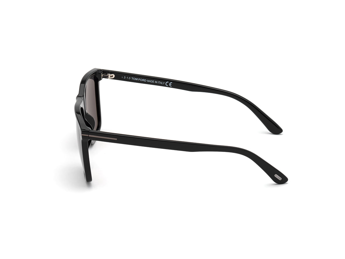 Occhiali da sole tom ford ft0832-n 01a negro square masculino taglia 59mm - Vista dettagliata
