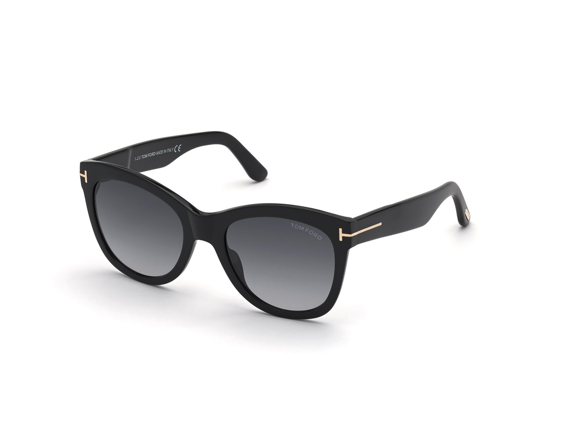 Sonnenbrillen tom ford ft0870 wallace 01b negro cat eye femenino größe 54mm - Hauptansicht