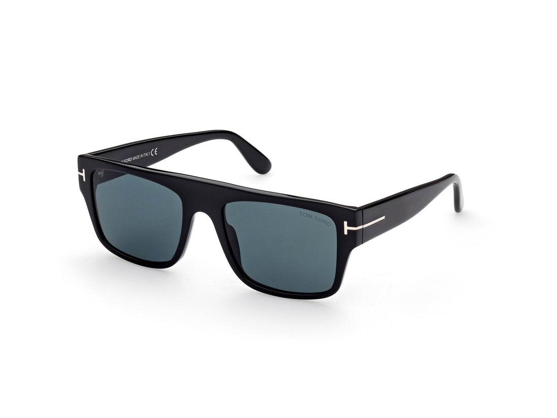 Occhiali da sole tom ford ft0907 dunning-02 01v negro rectangular masculino taglia 55mm - Vista principale