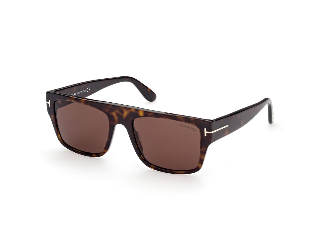 Gafas de sol tom ford ft0907 dunning-02 52e havana rectangular masculino talla 55mm - Vista principal