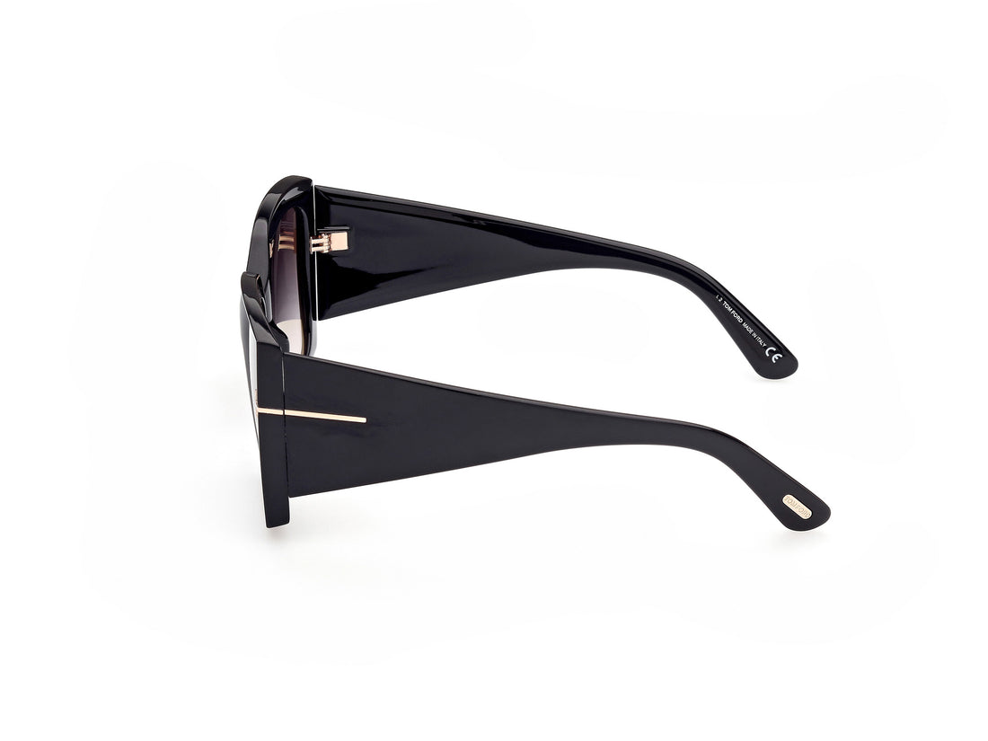 Occhiali da sole tom ford ft0921 jacquetta 01b negro square femenino taglia 54mm - Vista dettagliata
