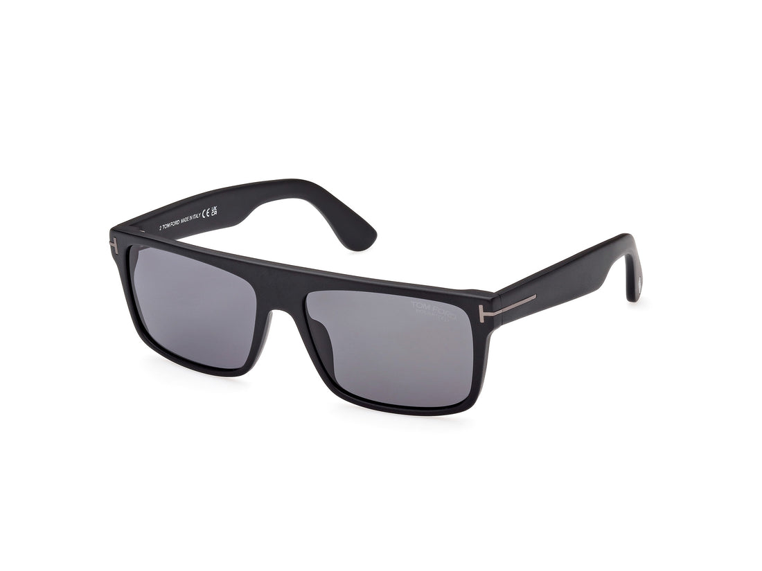 Gafas de sol tom ford ft0999-n philippe-02 02d negro rectangular masculino talla 58mm - Vista principal