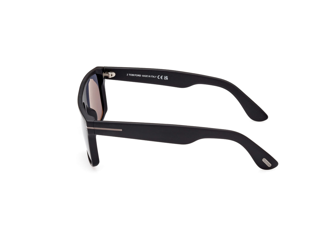 Gafas de sol tom ford ft0999-n philippe-02 02d negro rectangular masculino talla 58mm - Vista de detalle