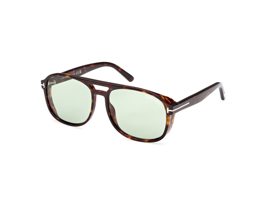 Occhiali da sole tom ford ft1022 rosco 52n havana navigator masculino taglia 58mm - Vista principale