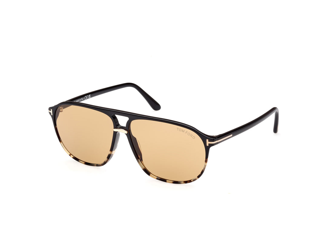 Occhiali da sole tom ford ft1026 bruce 05e negro navigator masculino taglia 61mm - Vista principale