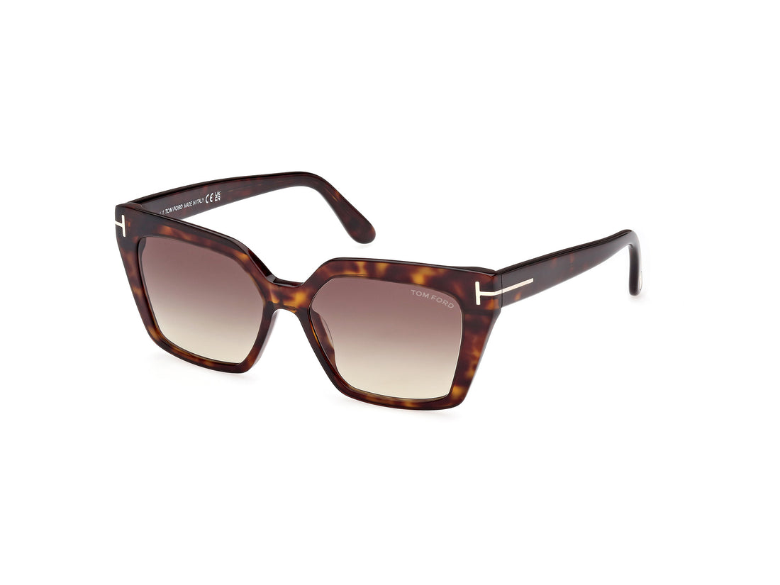 Gafas de sol tom ford ft1030 winona 52f havana cat eye femenino talla 53mm - Vista principal