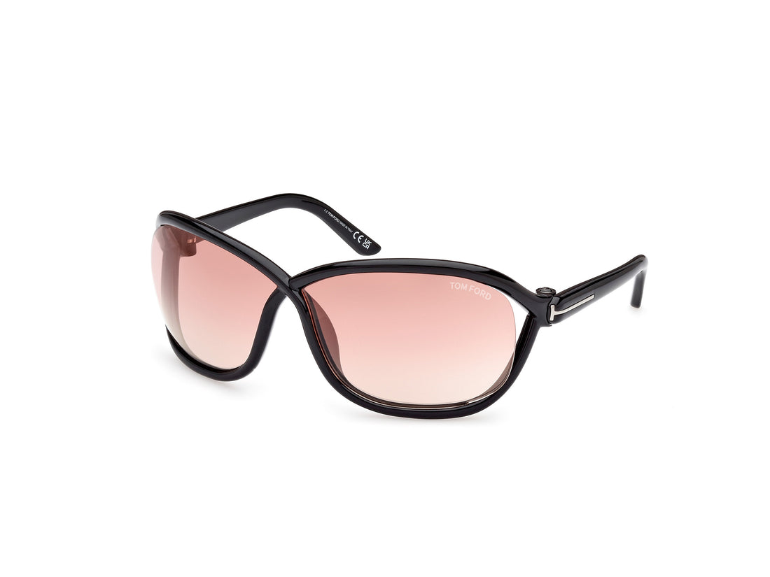 Sonnenbrillen tom ford ft1069 fernanda 01z negro butterfly femenino größe 68mm - Hauptansicht