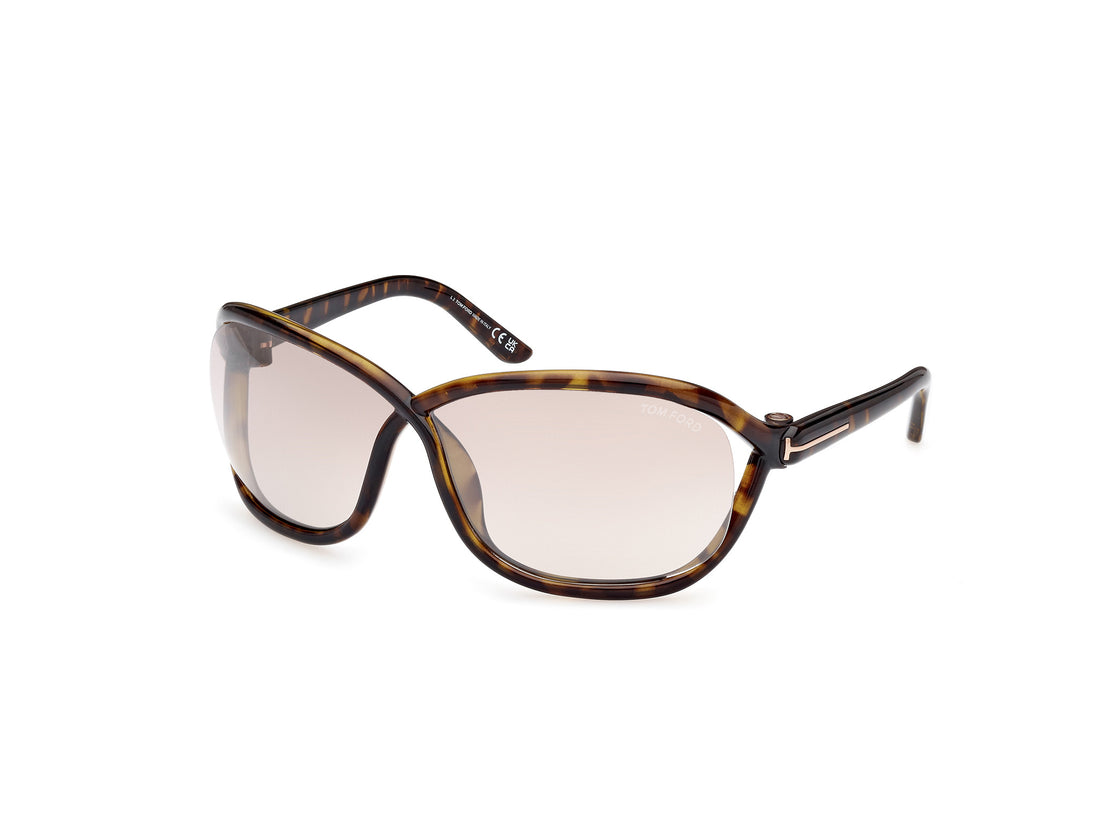Sonnenbrillen tom ford ft1069 fernanda 52g havana butterfly femenino größe 68mm - Hauptansicht
