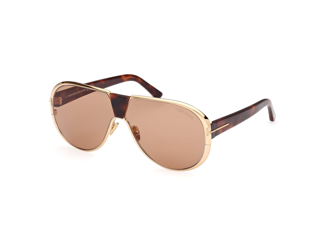 Sonnenbrillen tom ford ft1072 vincenzo 30e dorado masculino größe 64mm - Hauptansicht