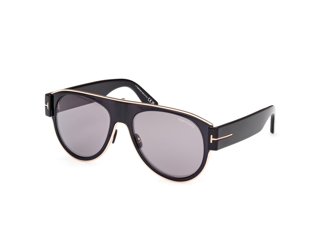 Sonnenbrillen tom ford ft1074 lyle-02 01c negro unisex größe 58mm - Hauptansicht