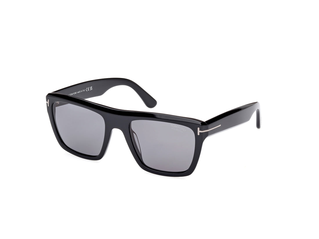 Sonnenbrillen tom ford ft1077-n alberto 01d negro square masculino größe 55mm - Hauptansicht