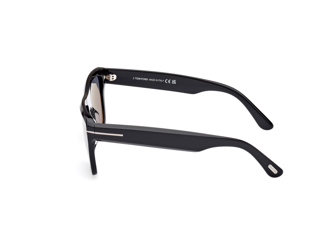 Sonnenbrillen tom ford ft1077-n alberto 01d negro square masculino größe 55mm - Detailansicht