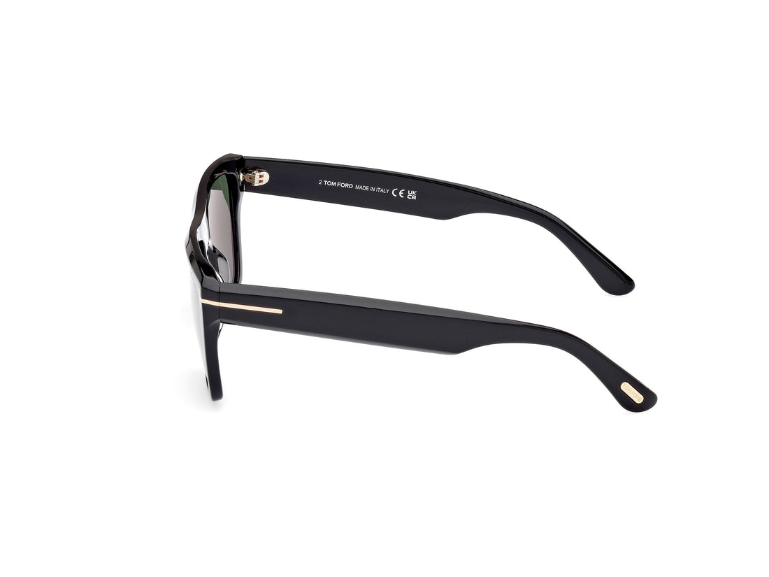 Sonnenbrillen tom ford ft1077 alberto 01n negro square masculino größe 55mm - Detailansicht