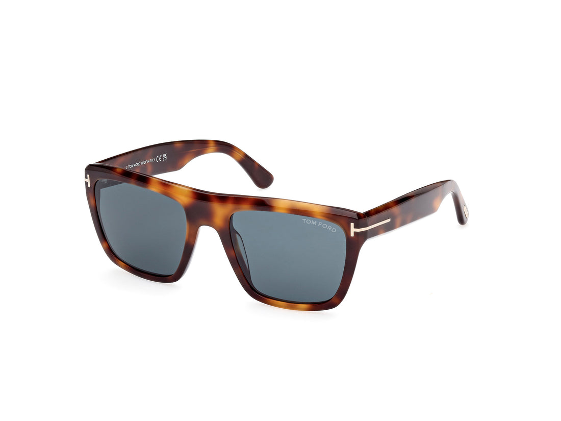Sonnenbrillen tom ford ft1077 alberto 53v havana square masculino größe 55mm - Hauptansicht