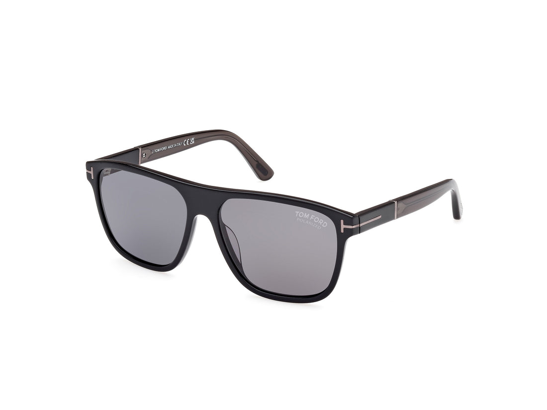 Sonnenbrillen tom ford ft1081-n frances 01d negro square masculino größe 58mm - Hauptansicht
