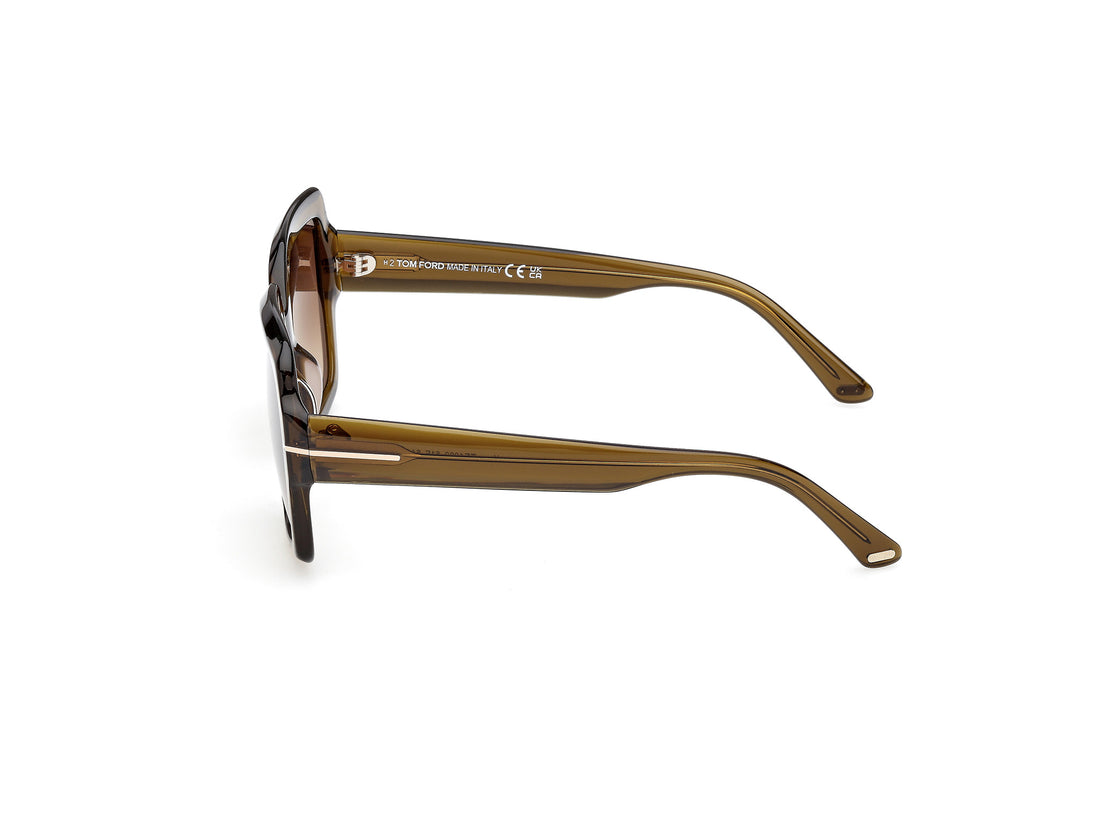 Sonnenbrillen tom ford ft1082 kaya 51f square femenino größe 54mm - Detailansicht