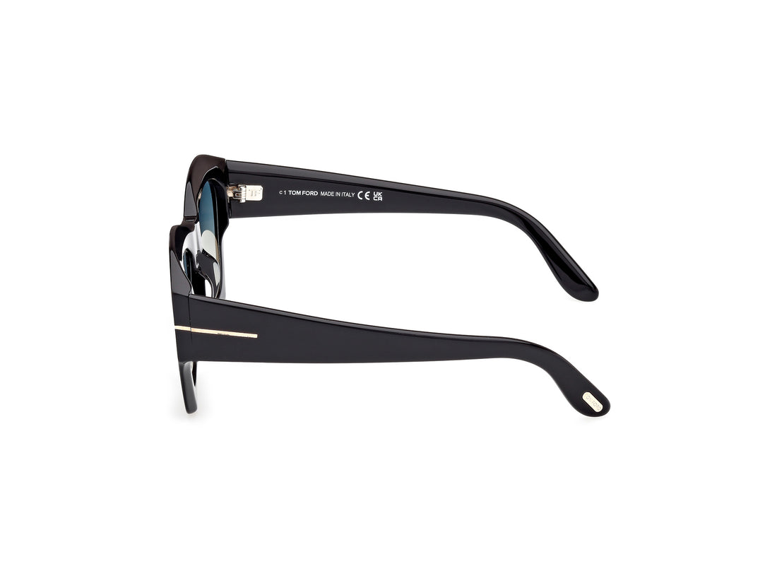 Gafas de sol tom ford ft1083 guilliana 01p negro geometric femenino talla 52mm - Vista de detalle