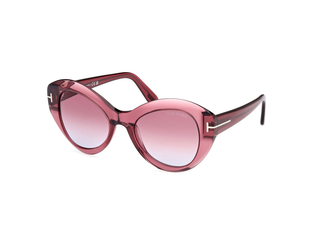 Gafas de sol tom ford ft1084 guinivere 66y rojo butterfly femenino talla 52mm - Vista principal