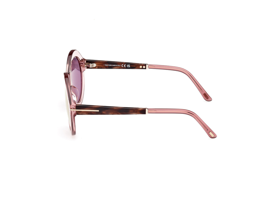 Gafas de sol tom ford ft1088 seraphina 72z rosa femenino talla 55mm - Vista de detalle
