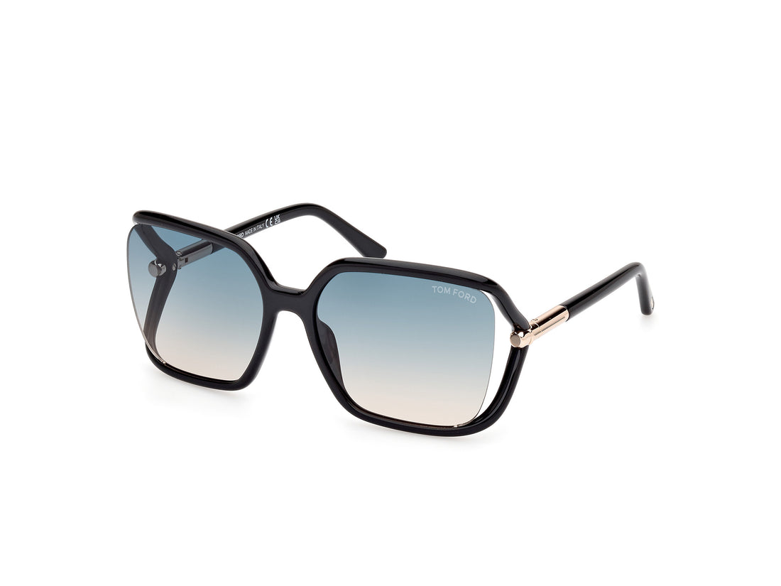 Gafas de sol tom ford ft1089 solange-02 01p negro butterfly femenino talla 60mm - Vista principal