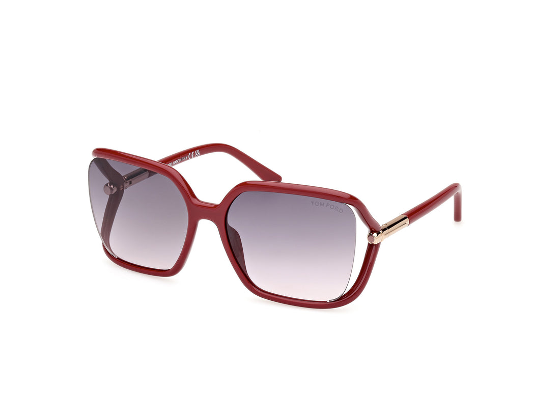 Gafas de sol tom ford ft1089 solange-02 75b rosa butterfly femenino talla 60mm - Vista principal
