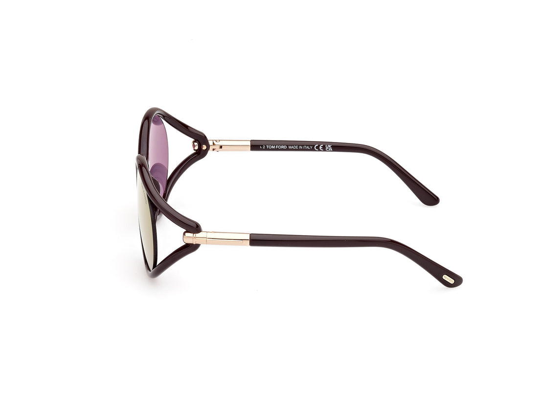 Gafas de sol tom ford ft1090 melody 48z marron femenino talla 59mm - Vista de detalle