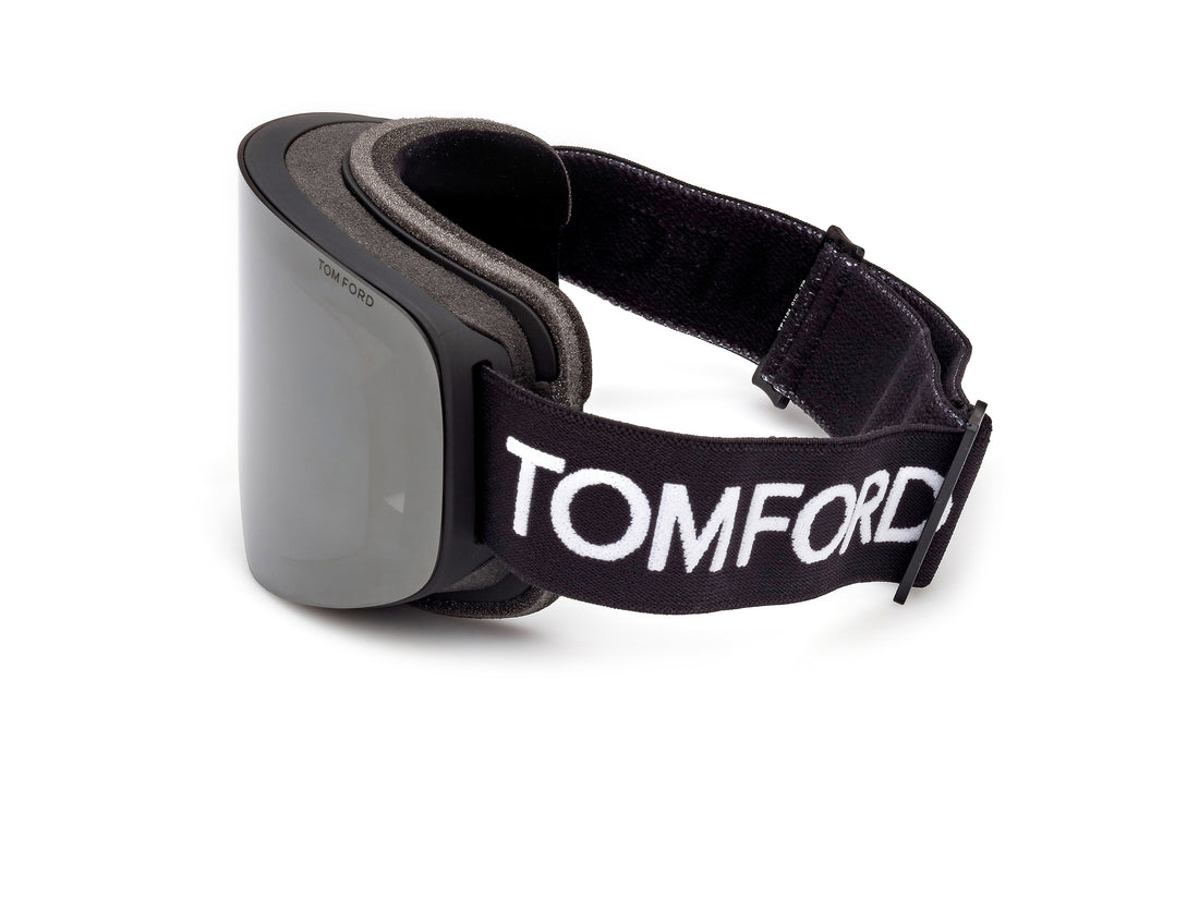 Sonnenbrillen tom ford ft1124 01c negro shield unisex größe 0mm - Detailansicht