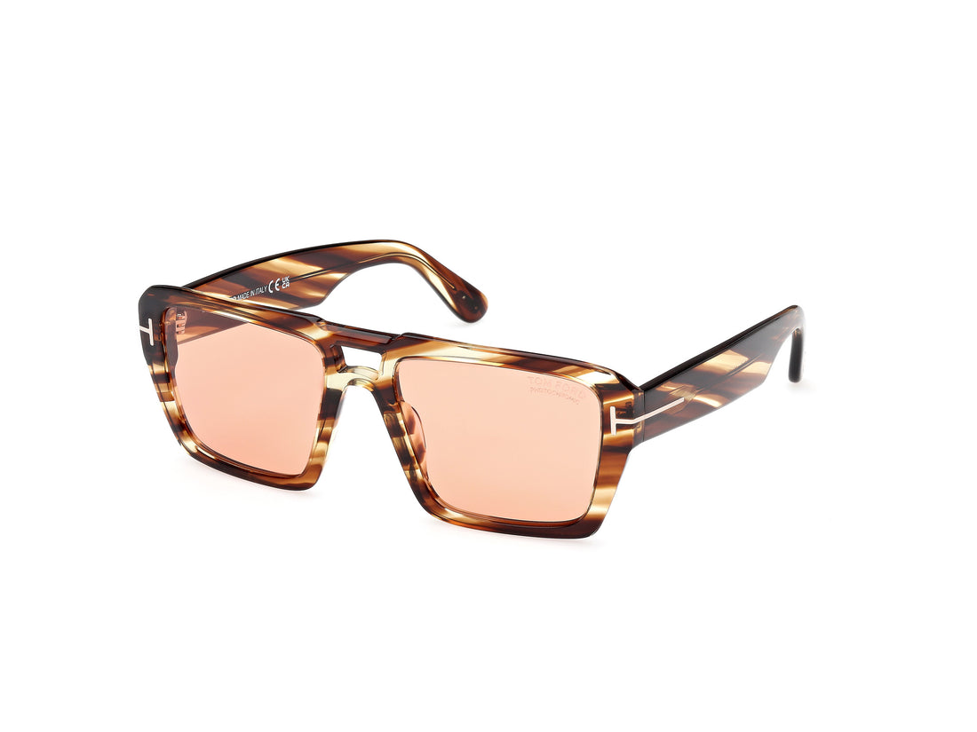Gafas de sol tom ford ft1153 redford 55e havana navigator masculino talla 56mm - Vista principal