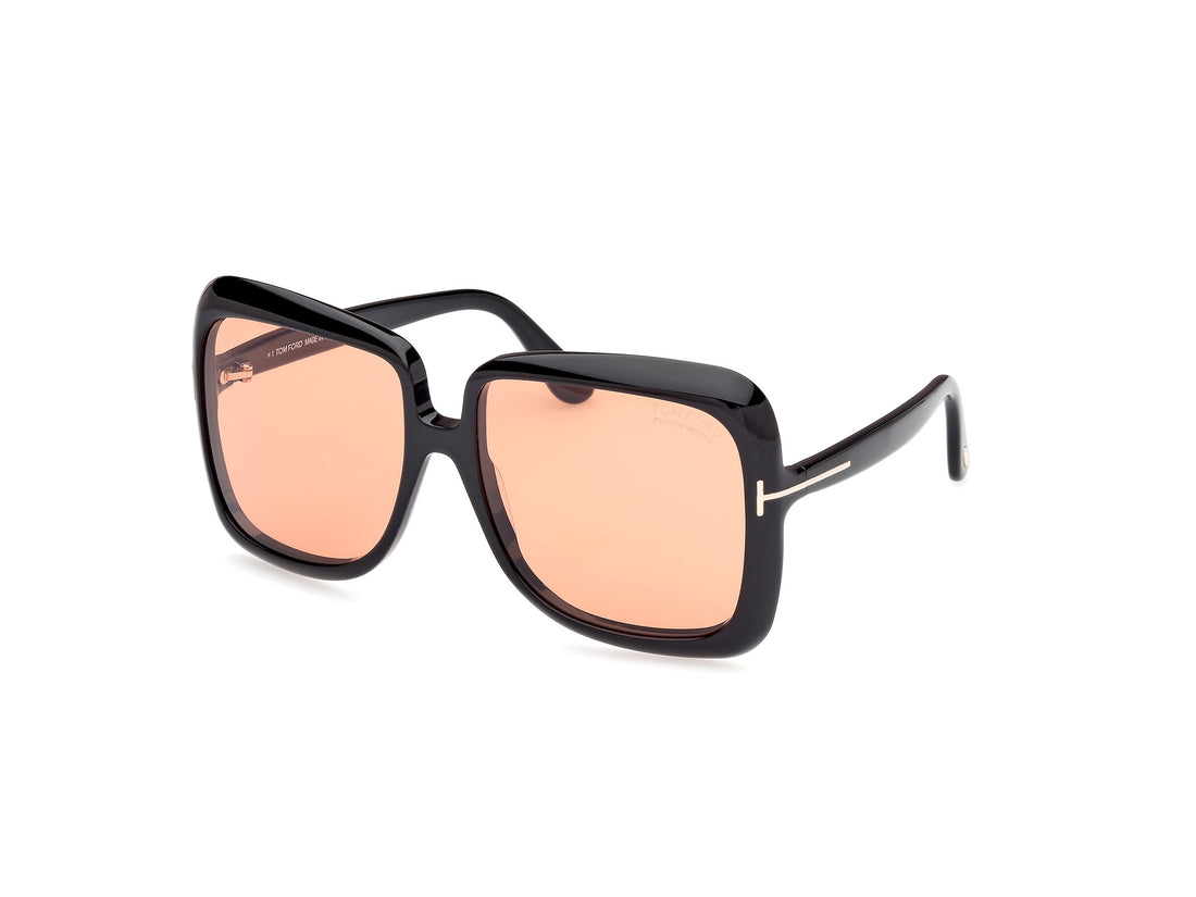 Gafas de sol tom ford ft1156 lorelai 01e negro square femenino talla 59mm - Vista principal