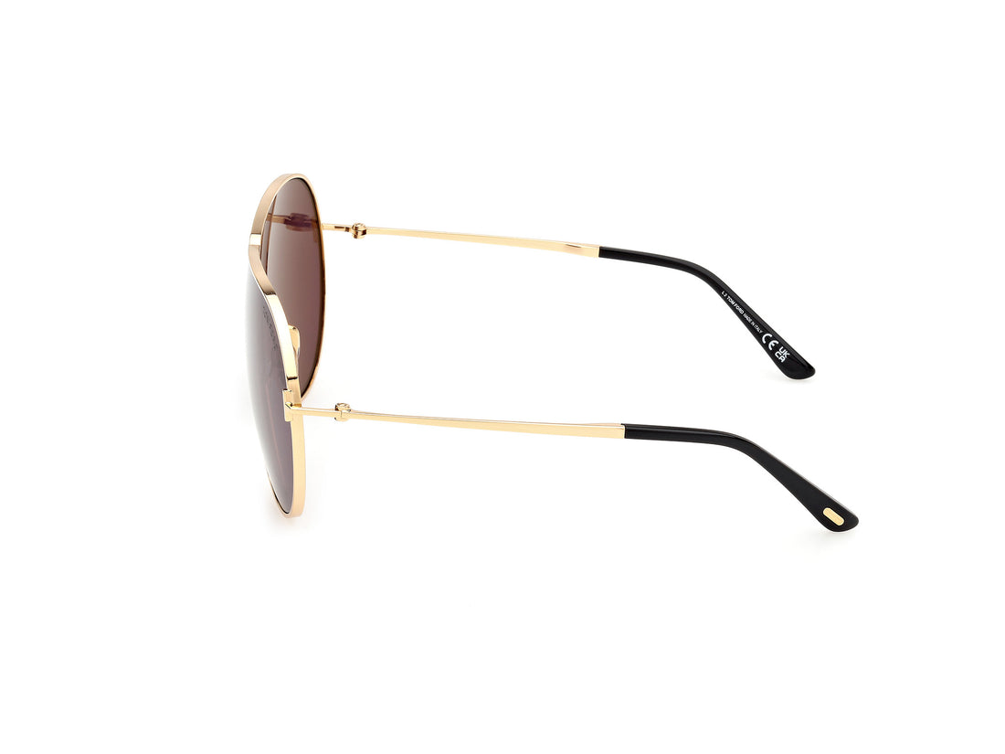 Sonnenbrillen tom ford ft1158 keating 30a dorado pilot unisex größe 71mm - Detailansicht