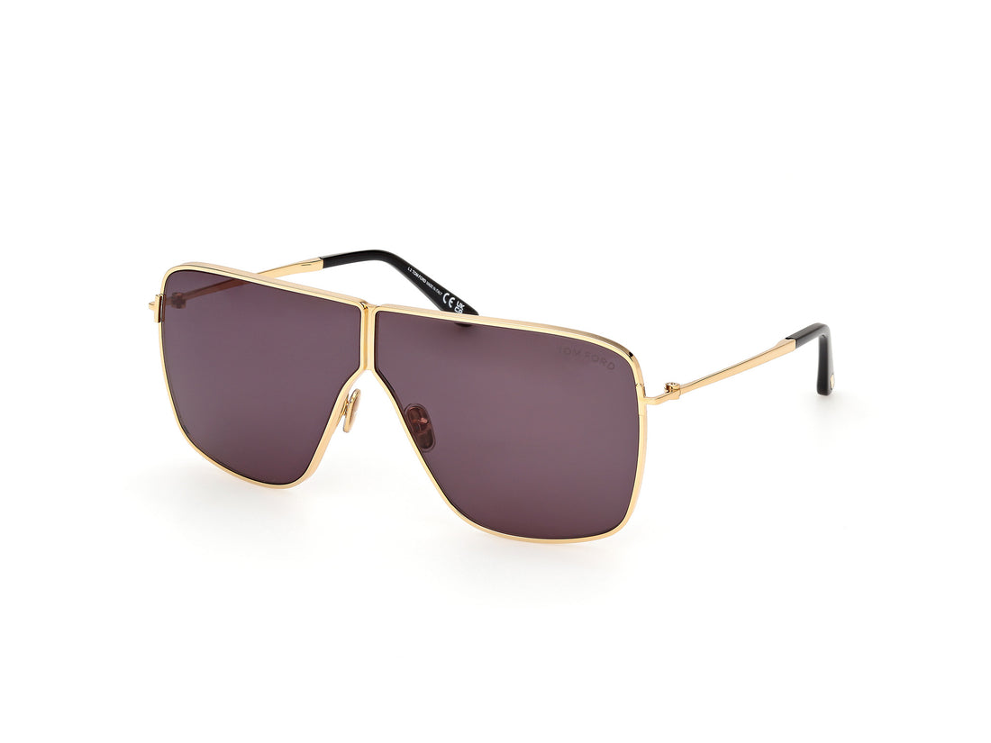 Gafas de sol tom ford ft1159 huxley 30a dorado navigator unisex talla 68mm - Vista principal