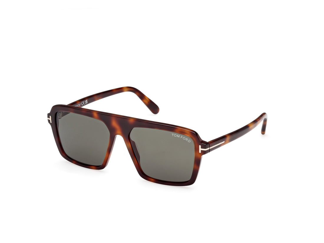 Occhiali da sole tom ford ft1176 53n havana pilot unisex taglia 56mm - Vista principale