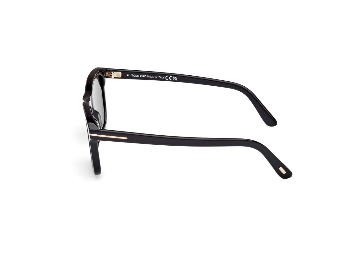 Gafas de sol tom ford ft1179 barron 01n negro square masculino talla 54mm - Vista de detalle