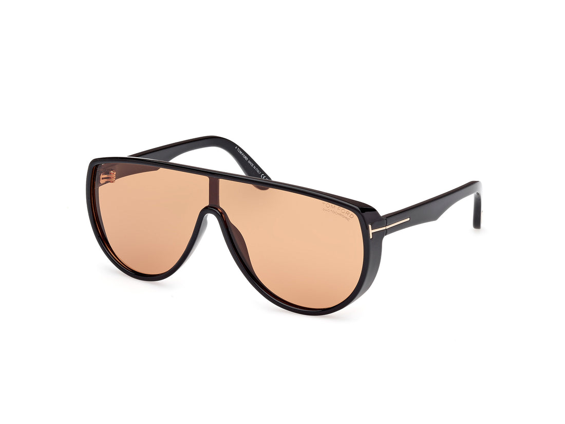 Sonnenbrillen tom ford ft1182 achilles 01e negro shield masculino größe 0mm - Hauptansicht