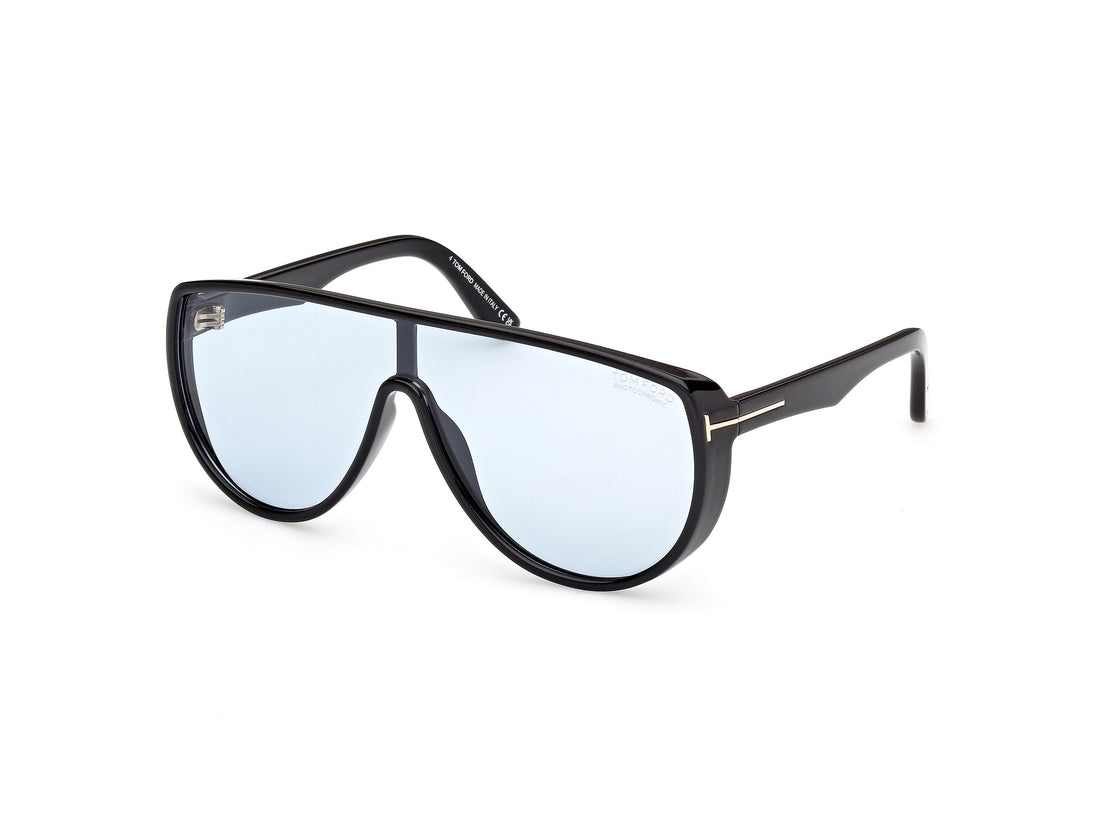 Sonnenbrillen tom ford ft1182 achilles 01v negro shield masculino größe 0mm - Hauptansicht