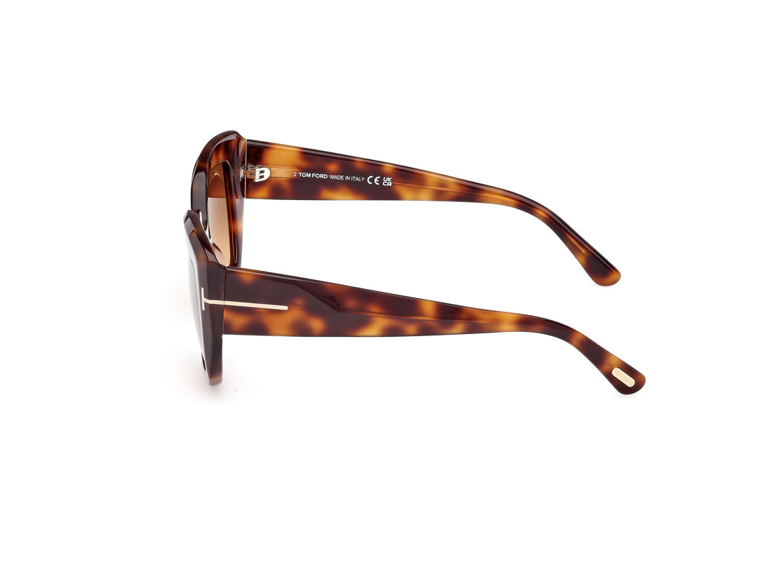 Sonnenbrillen tom ford ft1192 saltzman 53f havana butterfly femenino größe 53mm - Detailansicht