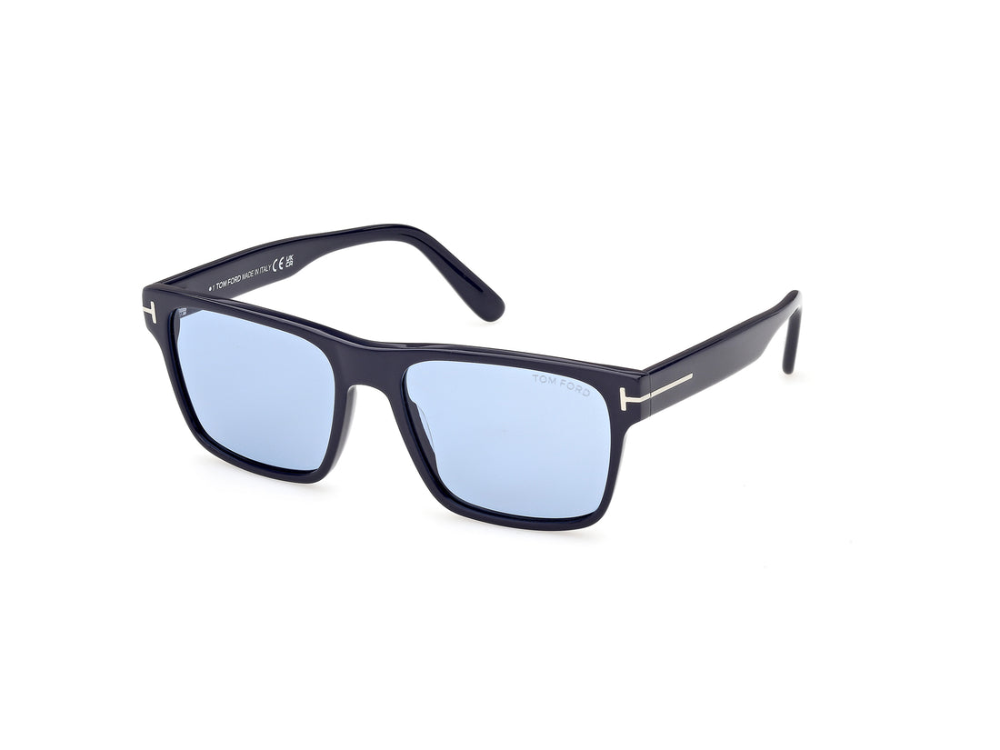 Gafas de sol tom ford ft1205 calder 90v azul square masculino talla 55mm - Vista principal
