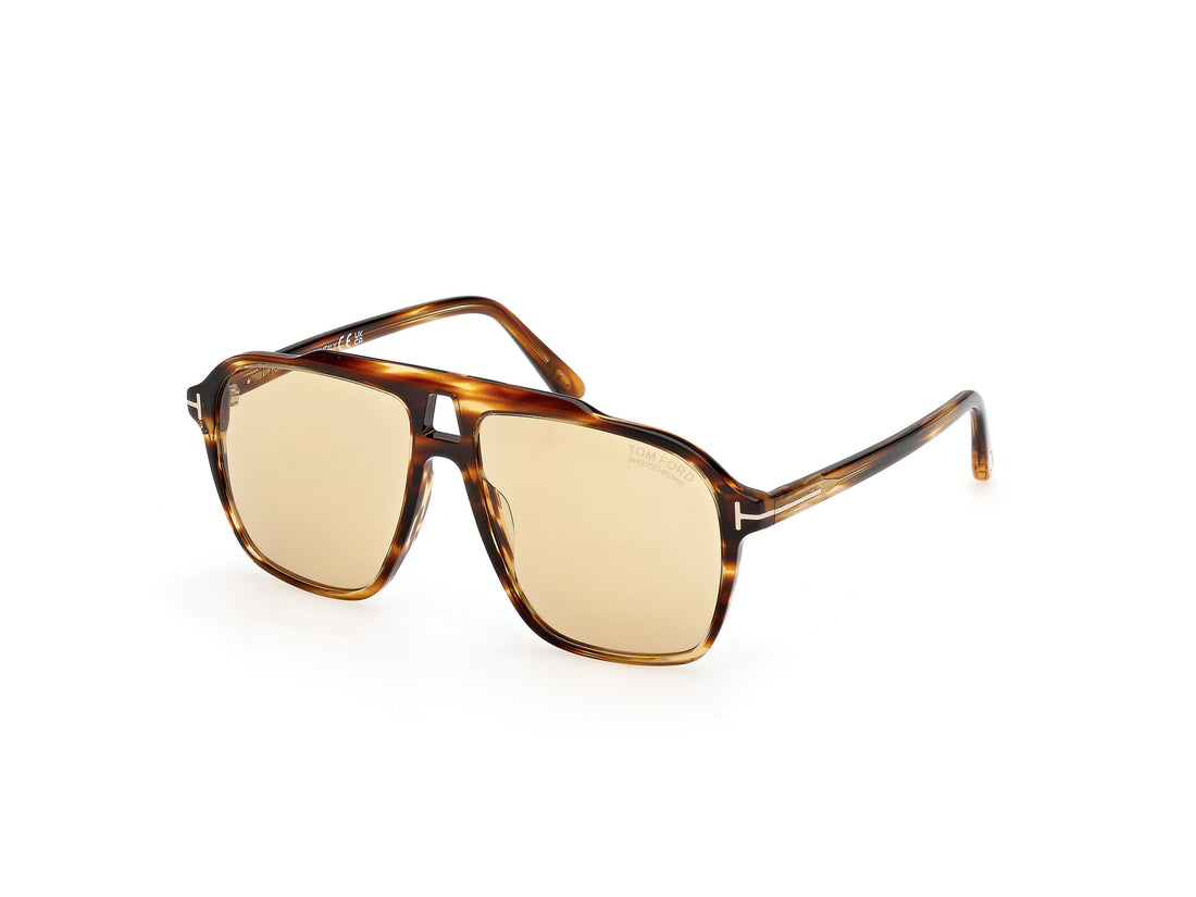 Occhiali da sole tom ford ft1209 autari 56e havana navigator masculino taglia 56mm - Vista principale