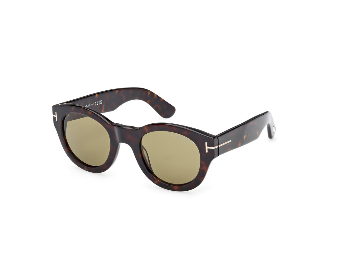 Gafas de sol tom ford ft1212 lucinda 52n havana round unisex talla 48mm - Vista principal