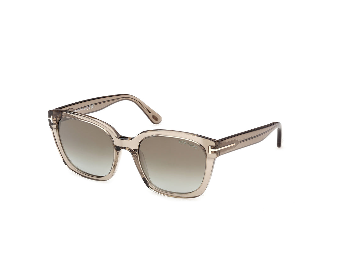 Gafas de sol tom ford ft1216 haylay 45g marron square femenino talla 53mm - Vista principal